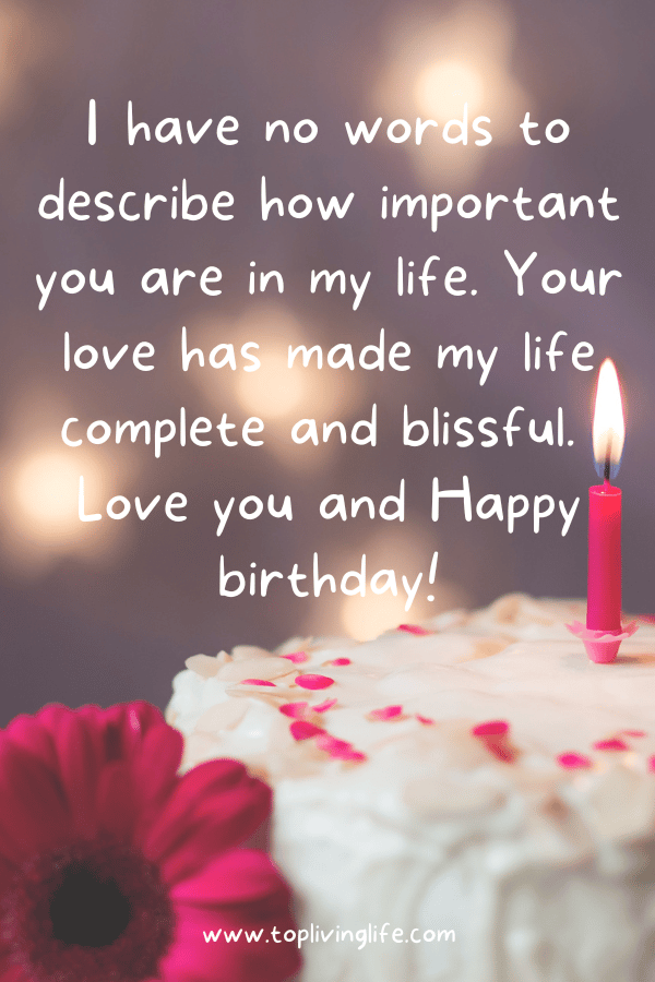 happy birthday message husband